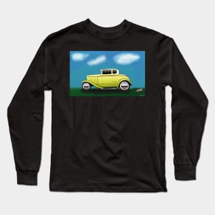 "Hot Rod" - Do Not Park on the Grass Long Sleeve T-Shirt